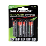 Daily Power Hi-Power Batteries - Size AA